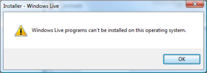 Windows Live Writer Beta does not work in Vista 64-bit